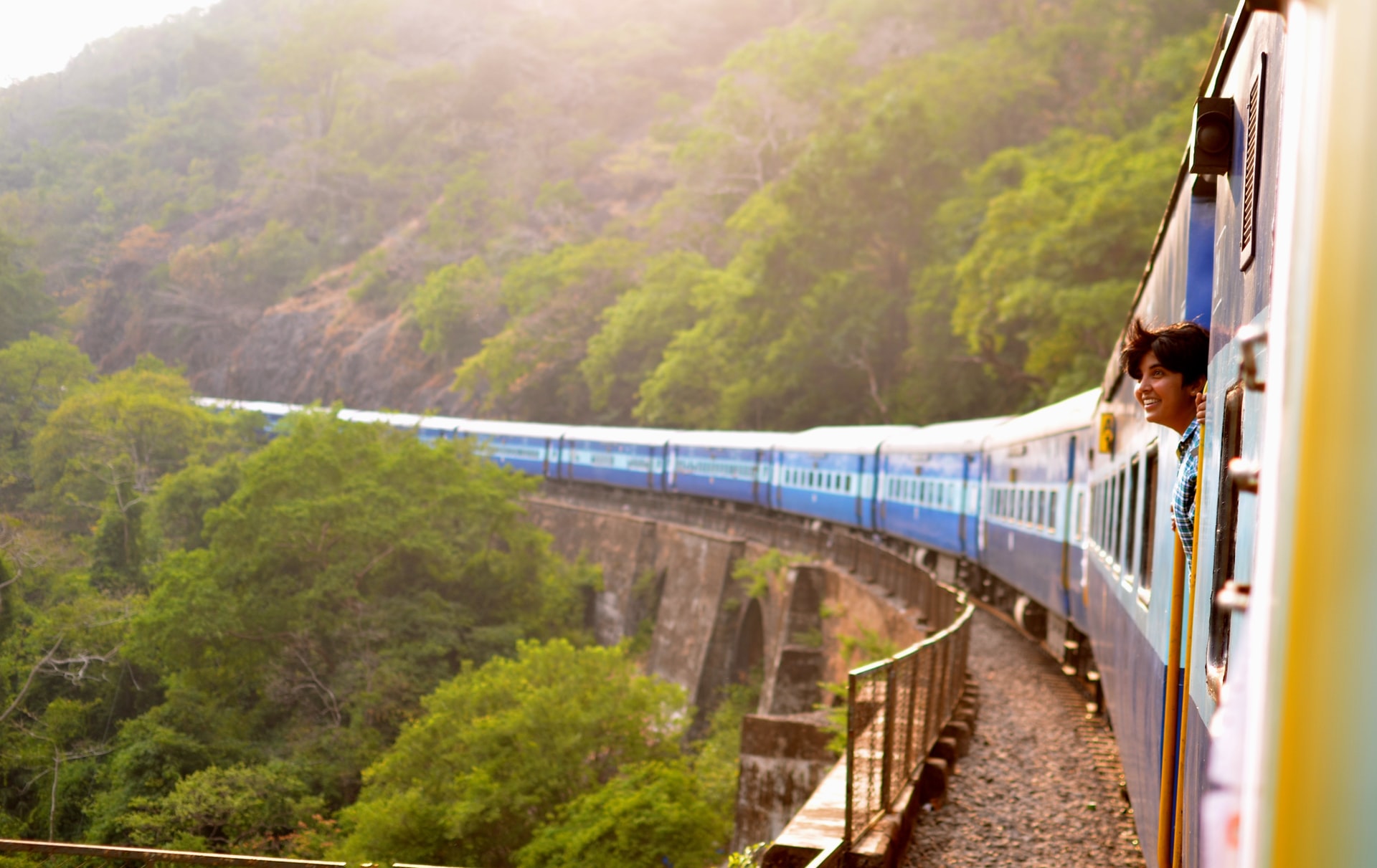 Travel by train 